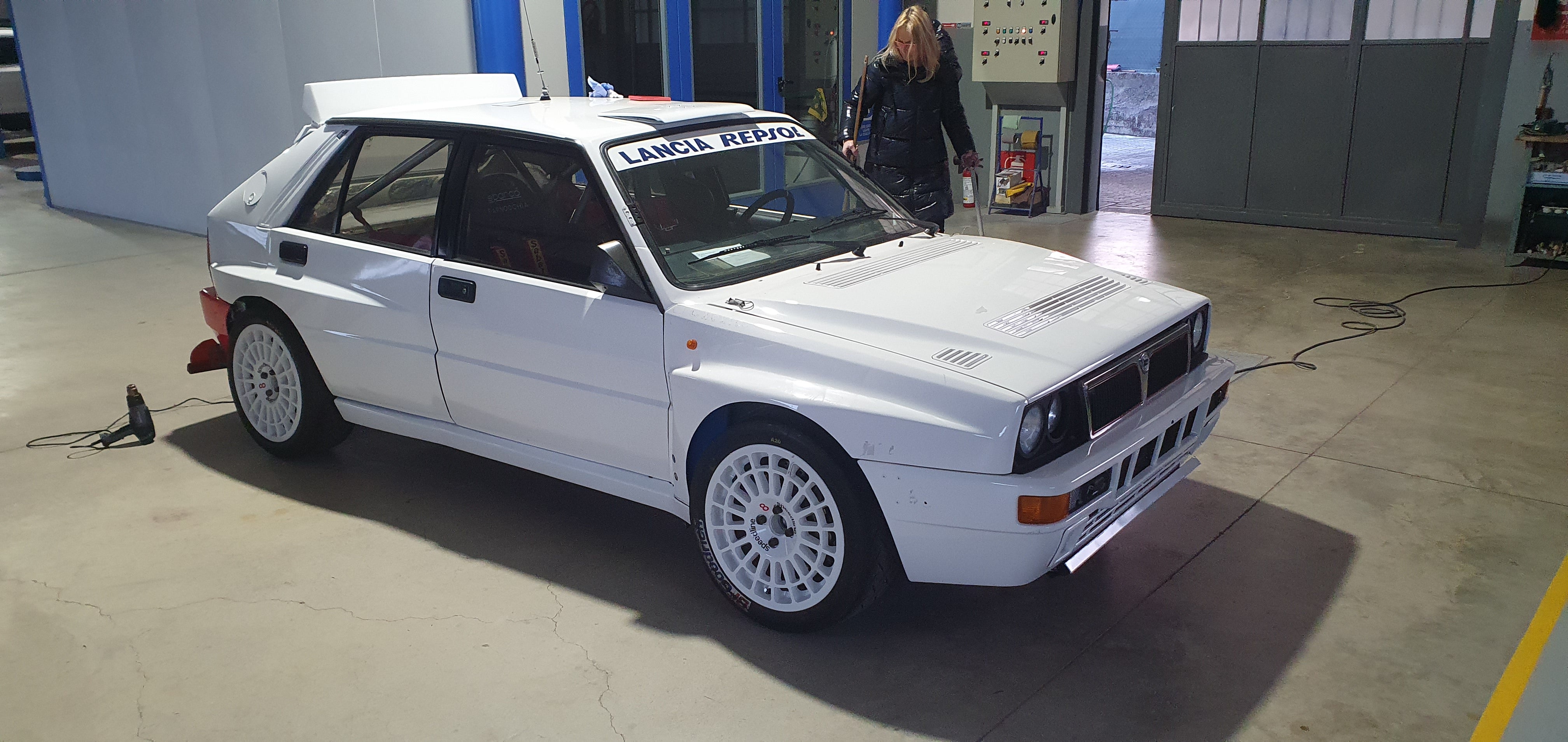 Lancia Delta HF Integrale Evoluzione Repsol Gr.A Painted Livery - Giacomo Baj Decals kit livery