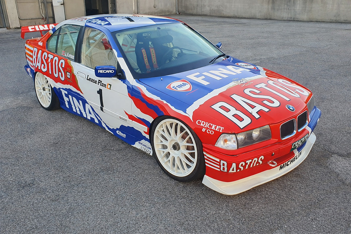 BMW 318is E36 BTCC Bastos Fina Livery - Giacomo Baj Decals kit livery
