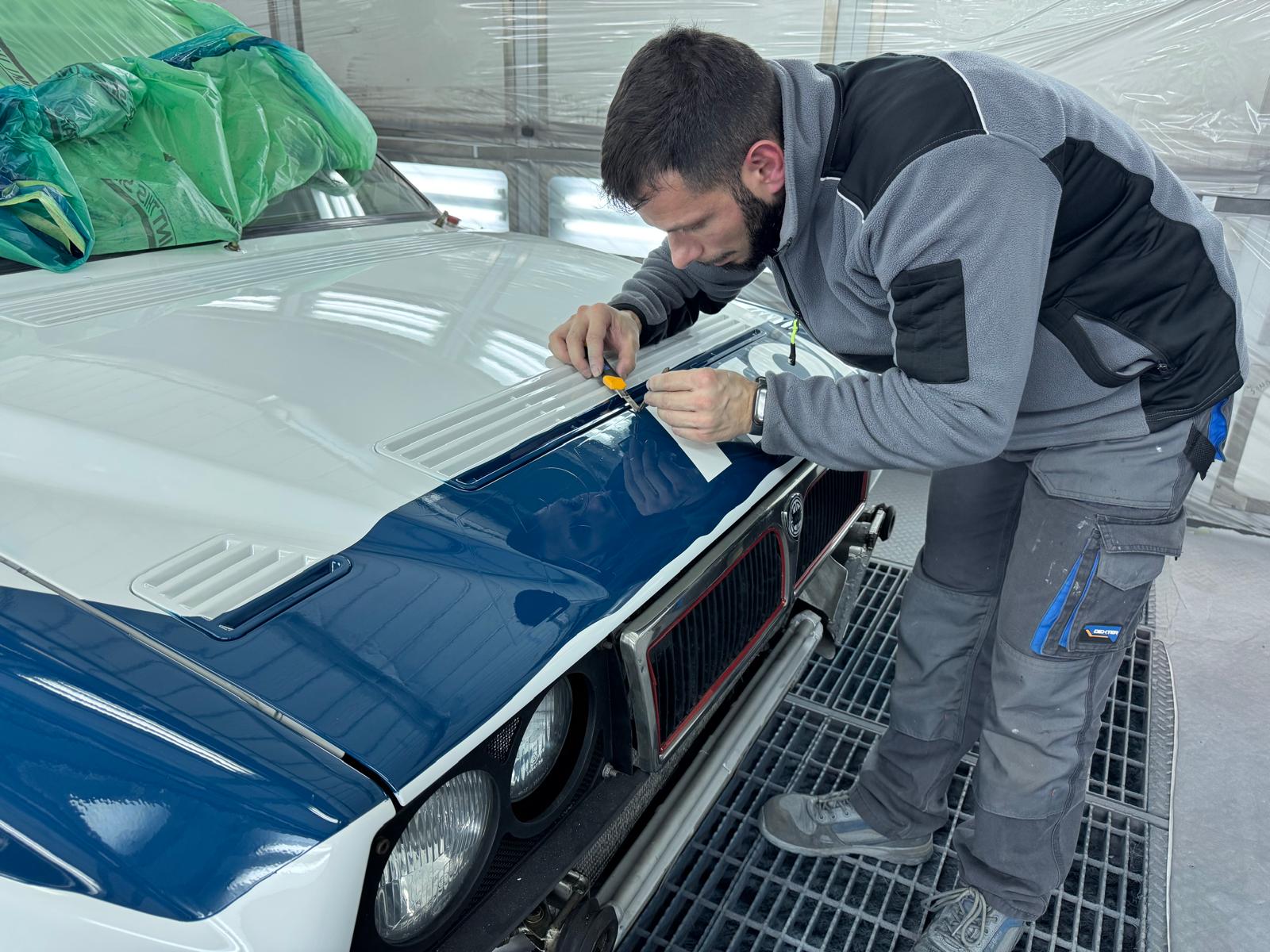 Lancia Delta HF Integrale Evoluzione Repsol Gr.A Painted Livery - Giacomo Baj Decals kit livery