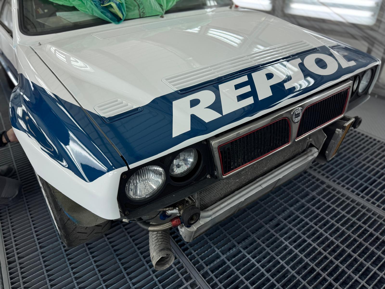 Lancia Delta HF Integrale Evoluzione Repsol Gr.A Painted Livery - Giacomo Baj Decals kit livery