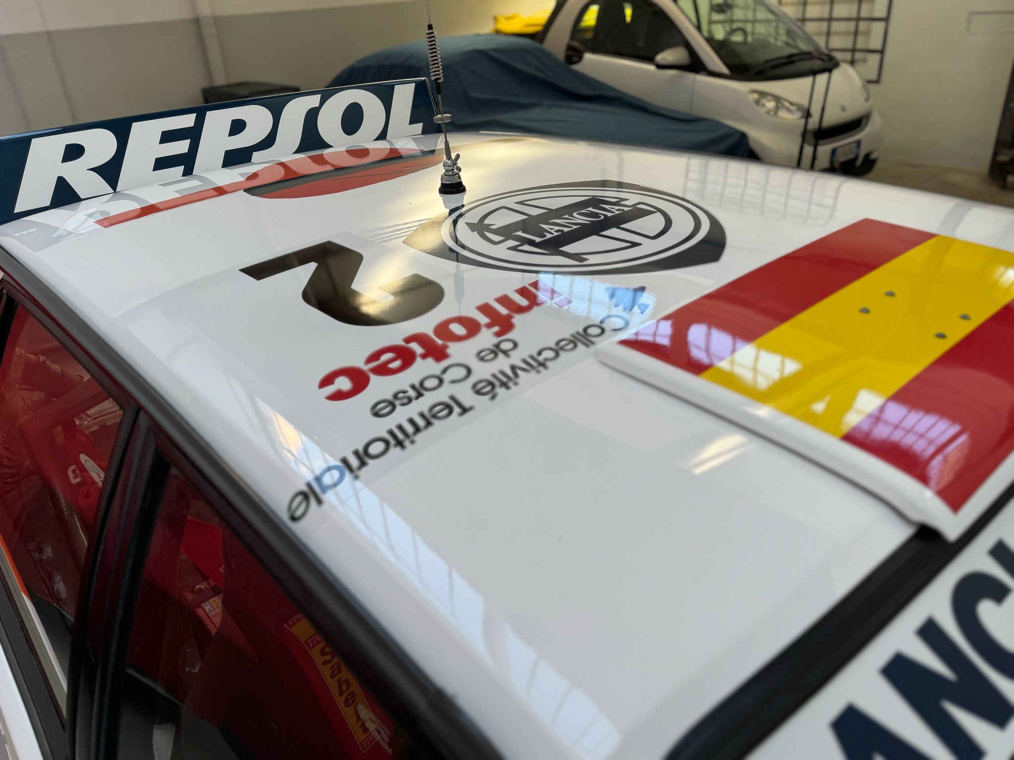 Lancia Delta HF Integrale Evoluzione Repsol Gr.A Painted Livery - Giacomo Baj Decals kit livery