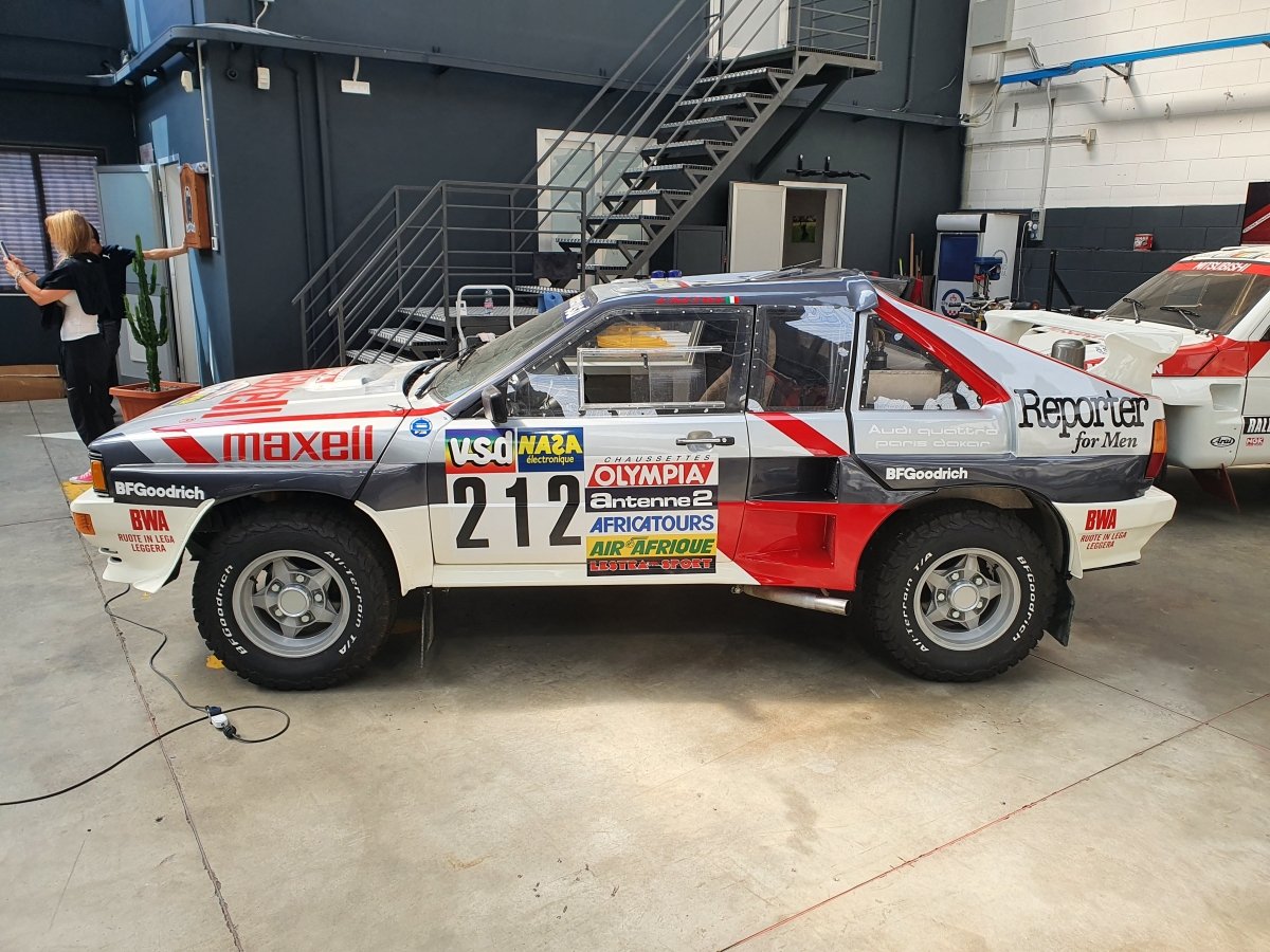 Audi Quattro Paris Dakar Livery - Giacomo Baj