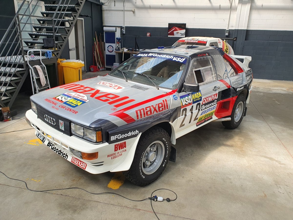Audi Quattro Paris Dakar Livery - Giacomo Baj