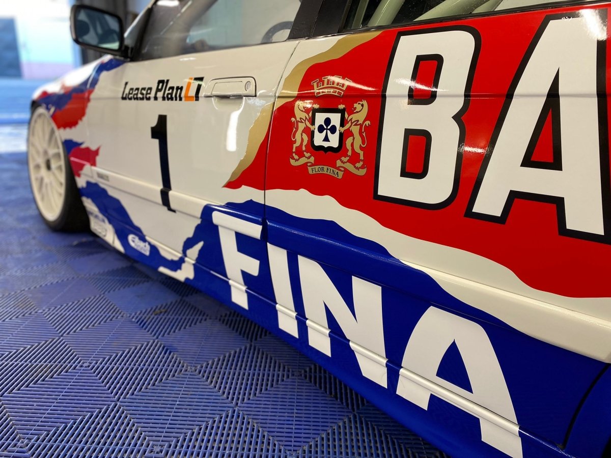 BMW 318is E36 BTCC Bastos Fina Livery - Giacomo Baj
