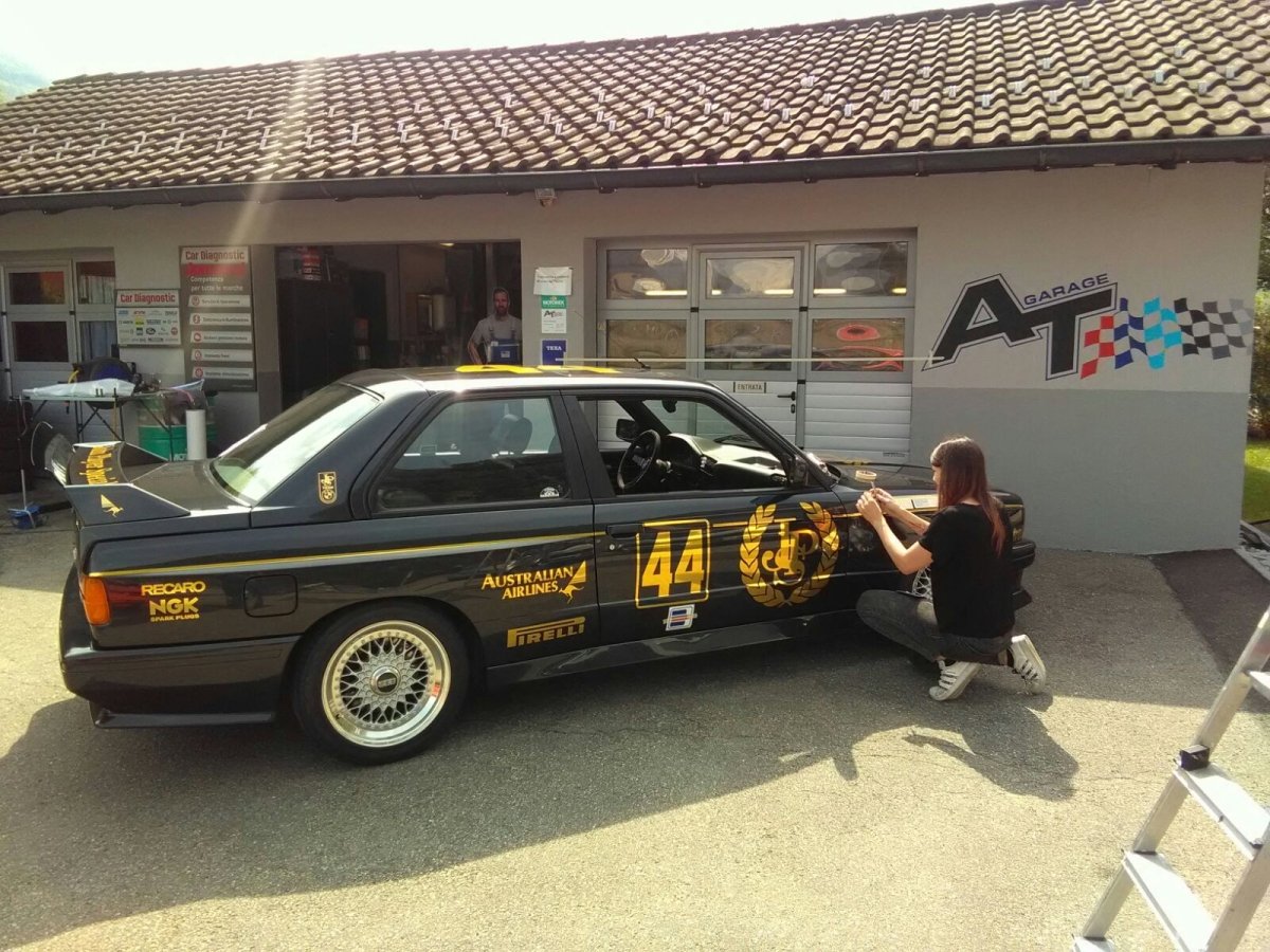 BMW M3 E30 John Player Special Livery - Giacomo Baj