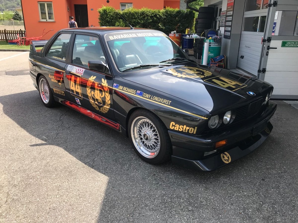 BMW M3 E30 John Player Special Livery - Giacomo Baj