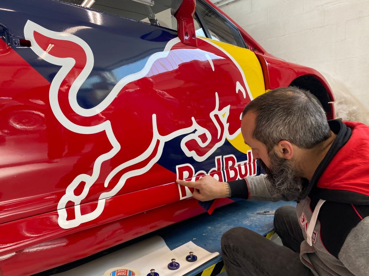 Citroen C4 WRC RedBull Livery - Giacomo Baj