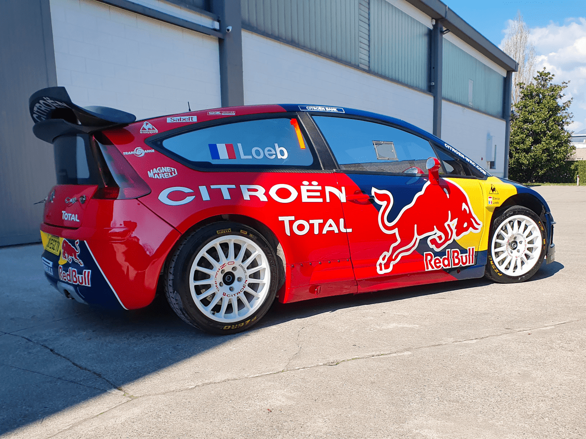 Citroen C4 WRC RedBull Livery - Giacomo Baj