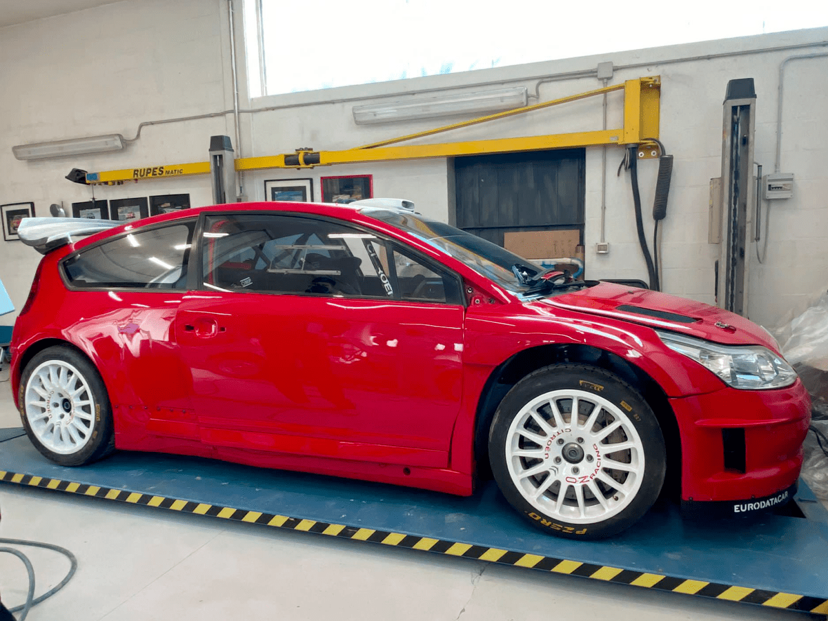 Citroen C4 WRC RedBull Livery - Giacomo Baj