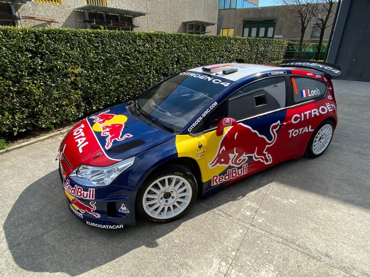Citroen C4 WRC RedBull Livery - Giacomo Baj