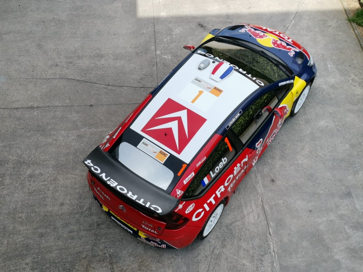 Citroen C4 WRC RedBull Livery - Giacomo Baj