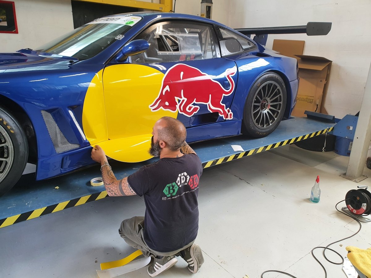 Ferrari 550 GTC RedBull Livery - Giacomo Baj