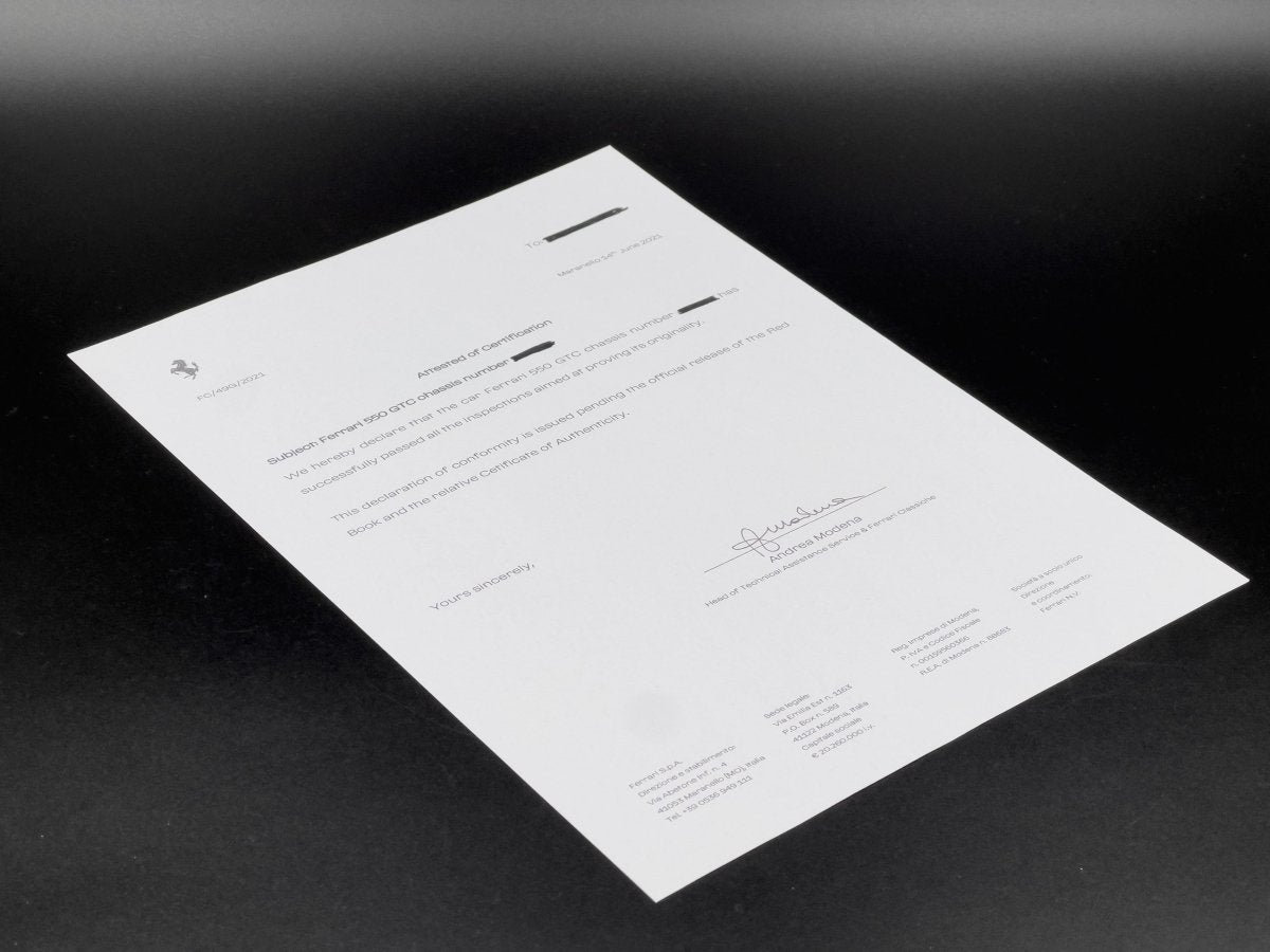 Ferrari 550 GTC RedBull Livery - Giacomo Baj