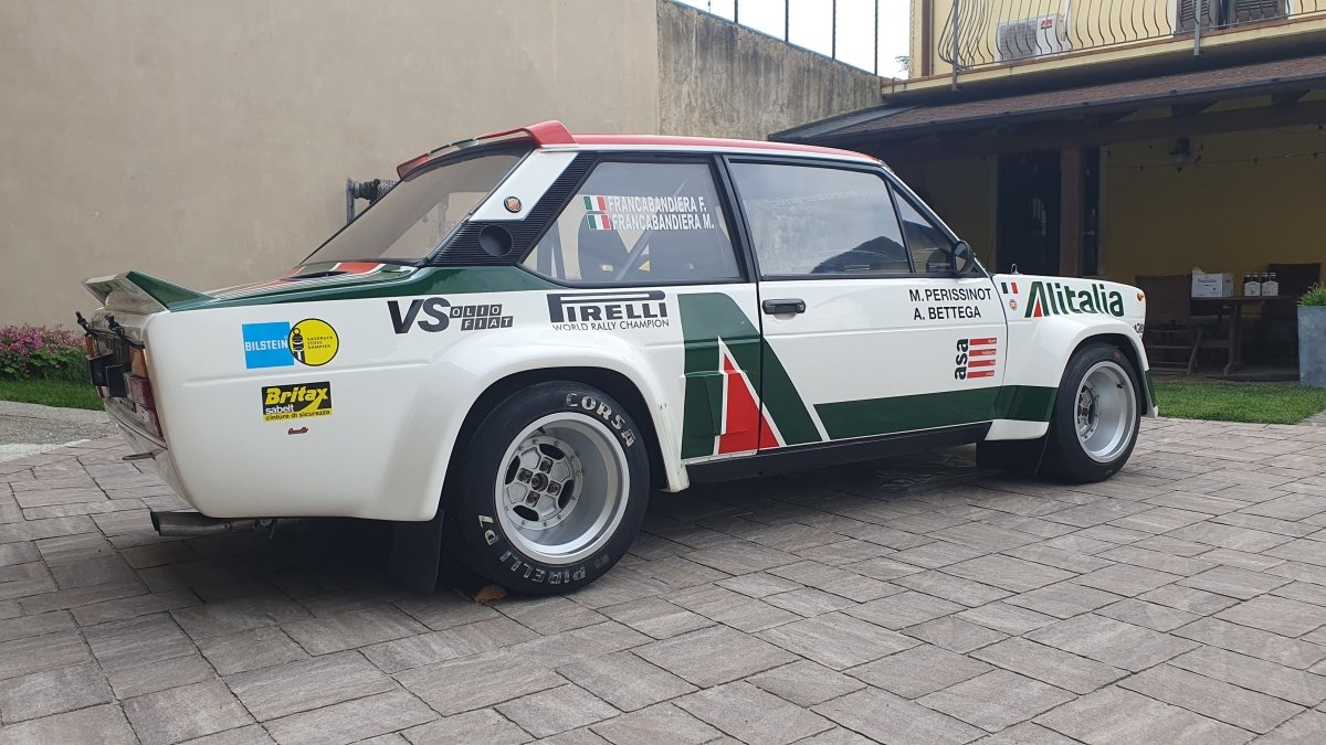Fiat 131 Abarth Gr.4 Alitalia Livery - Giacomo Baj