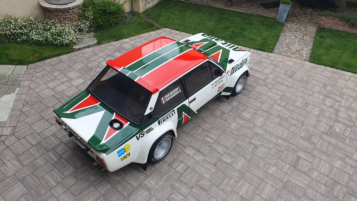 Fiat 131 Abarth Gr.4 Alitalia Livery - Giacomo Baj
