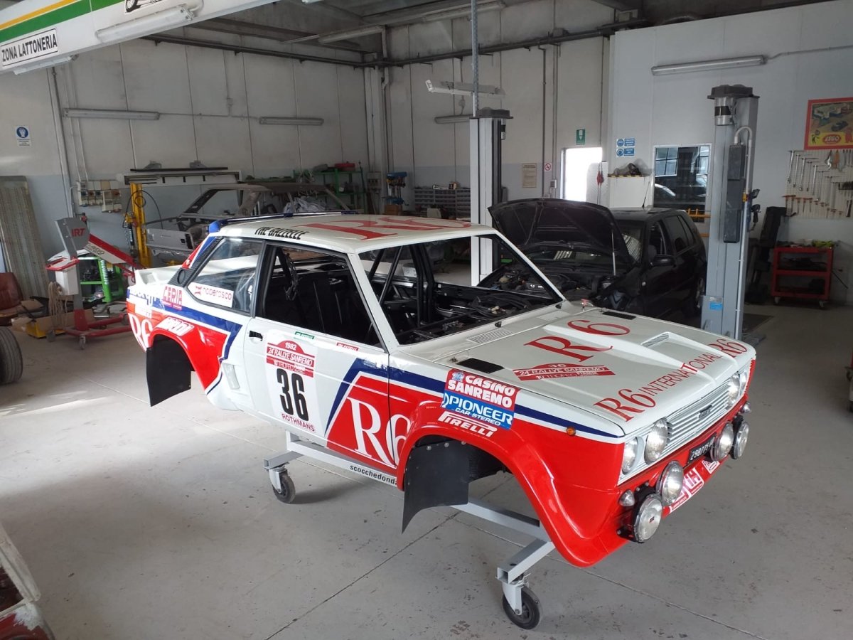 Fiat 131 Abarth Gr.4 R6 Painted Livery - Giacomo Baj