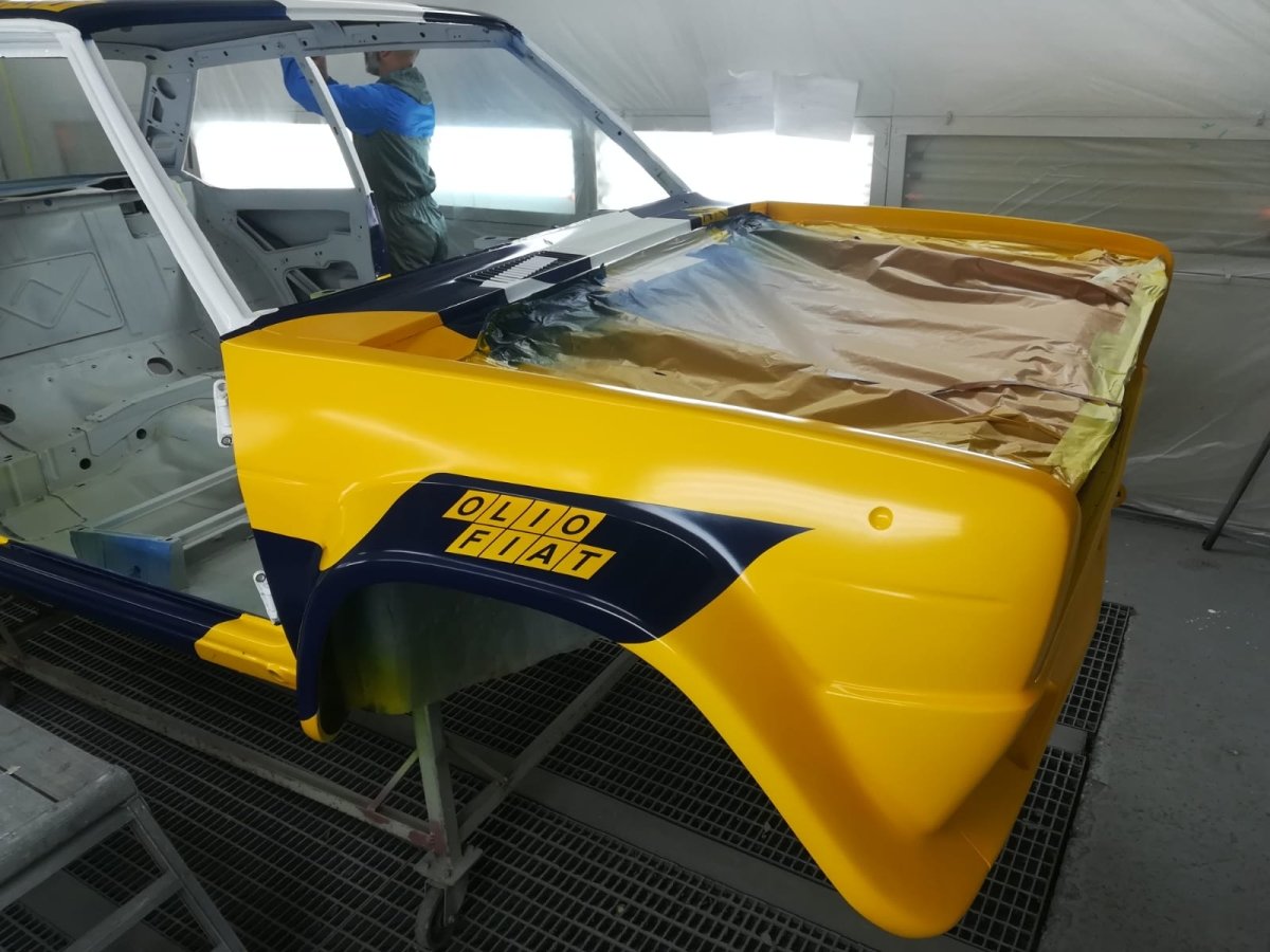 Fiat 131 Abarth Gr.4 VS oliofiat Painted Livery - Giacomo Baj