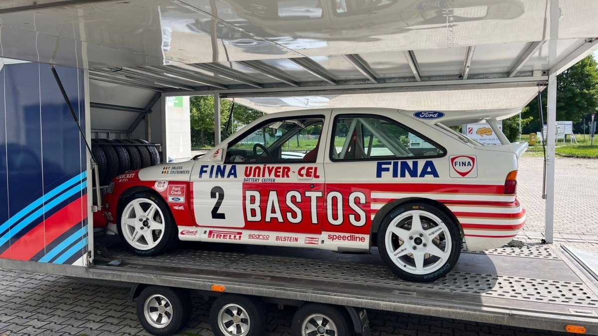 Ford Escort Cosworth Gr.A Bastos Fina Livery - Giacomo Baj
