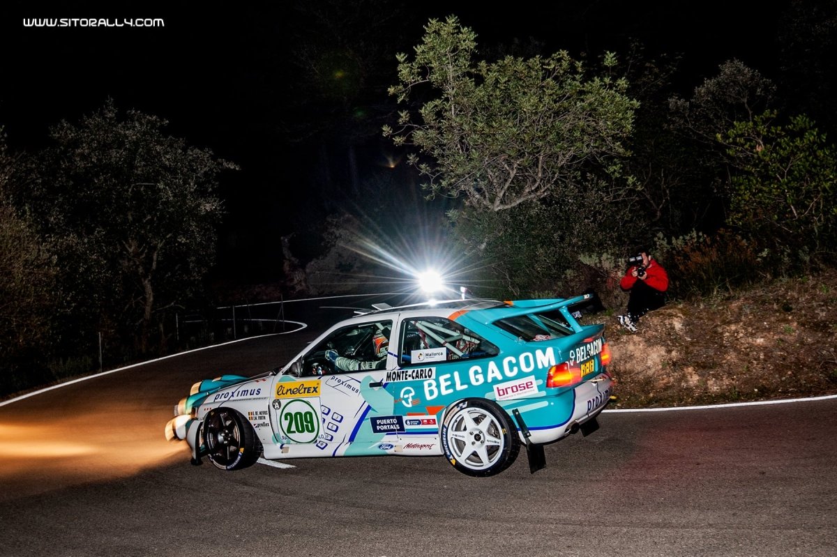 Ford Escort Cosworth Gr.A Belgacom Livery - Giacomo Baj