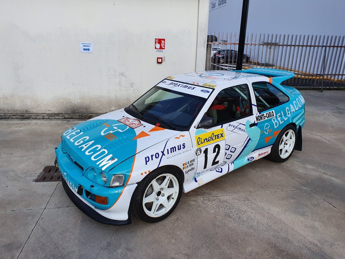 Ford Escort Cosworth Gr.A Belgacom Livery - Giacomo Baj