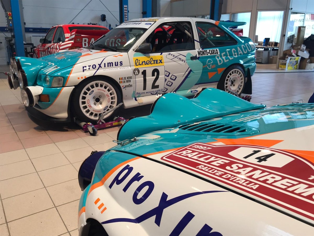 Ford Escort Cosworth Gr.A Belgacom Livery - Giacomo Baj