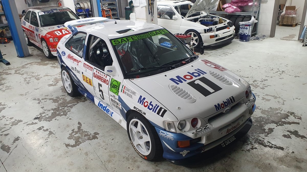 Ford Escort Cosworth Gr.A Mobil 1 Painted Livery - Giacomo Baj
