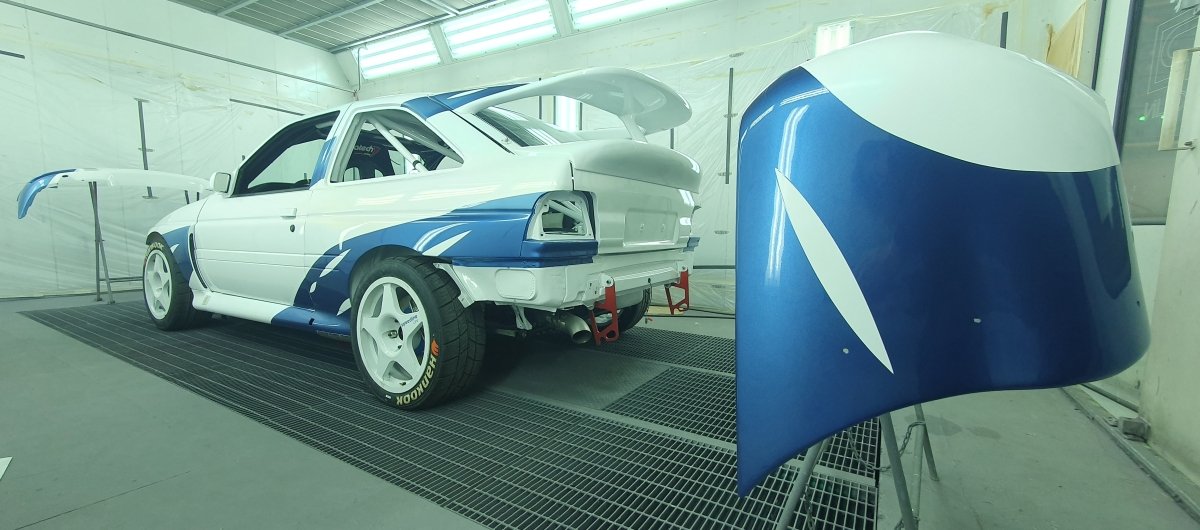 Ford Escort Cosworth Gr.A Mobil 1 Painted Livery - Giacomo Baj