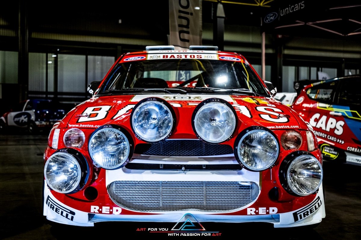 Ford Escort Cosworth WRC Bastos Condroz - Huy Livery - Giacomo Baj