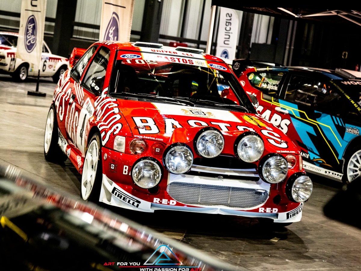 Ford Escort Cosworth WRC Bastos Condroz - Huy Livery - Giacomo Baj