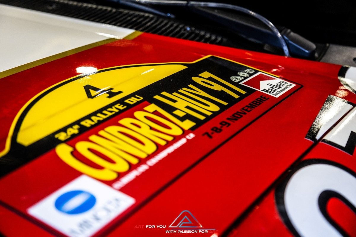 Ford Escort Cosworth WRC Bastos Condroz - Huy Livery - Giacomo Baj