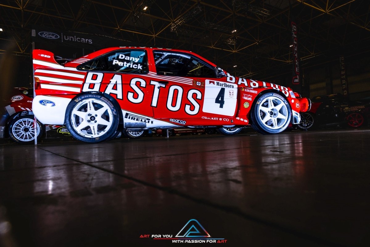 Ford Escort Cosworth WRC Bastos Condroz - Huy Livery - Giacomo Baj