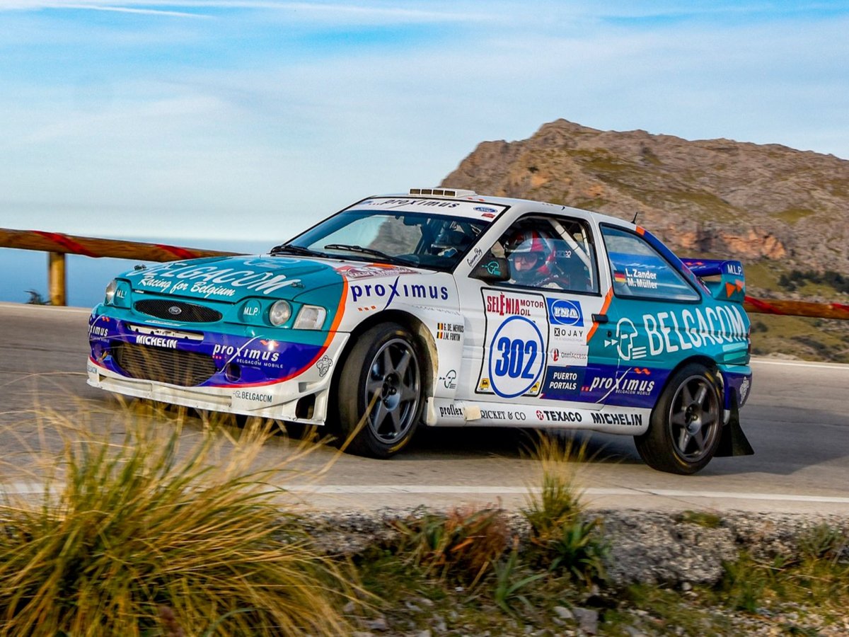 Ford Escort Cosworth WRC Belgacom Livery - Giacomo Baj