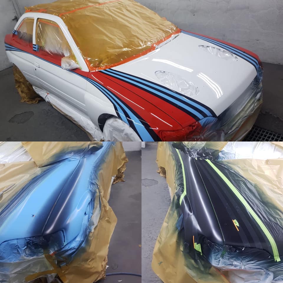 Ford Escort Cosworth WRC Martini Painted Livery - Giacomo Baj