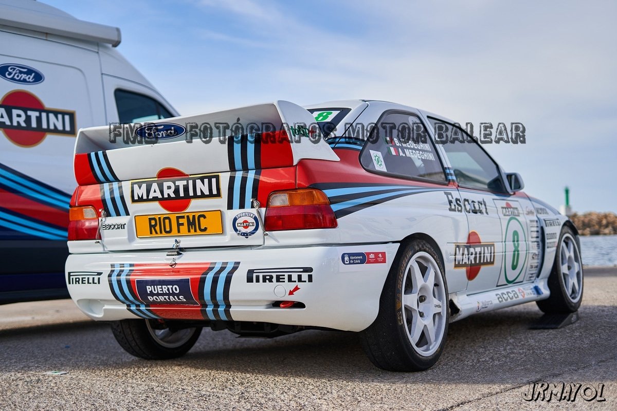 Ford Escort Cosworth WRC Martini Painted Livery - Giacomo Baj