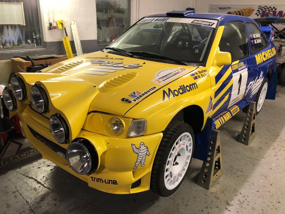 Ford Escort Cosworth WRC Michelin Pilot Painted Livery - Giacomo Baj