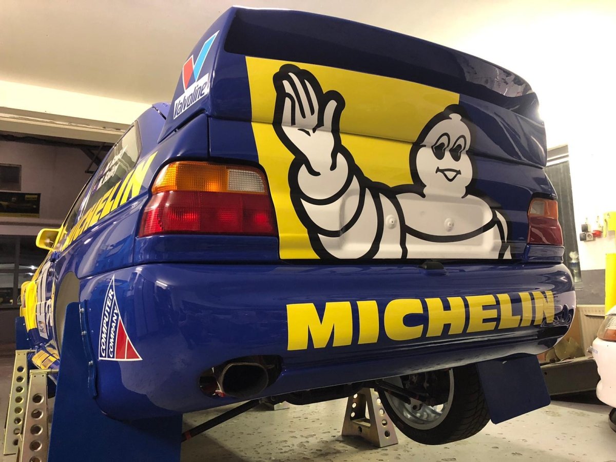 Ford Escort Cosworth WRC Michelin Pilot Painted Livery - Giacomo Baj