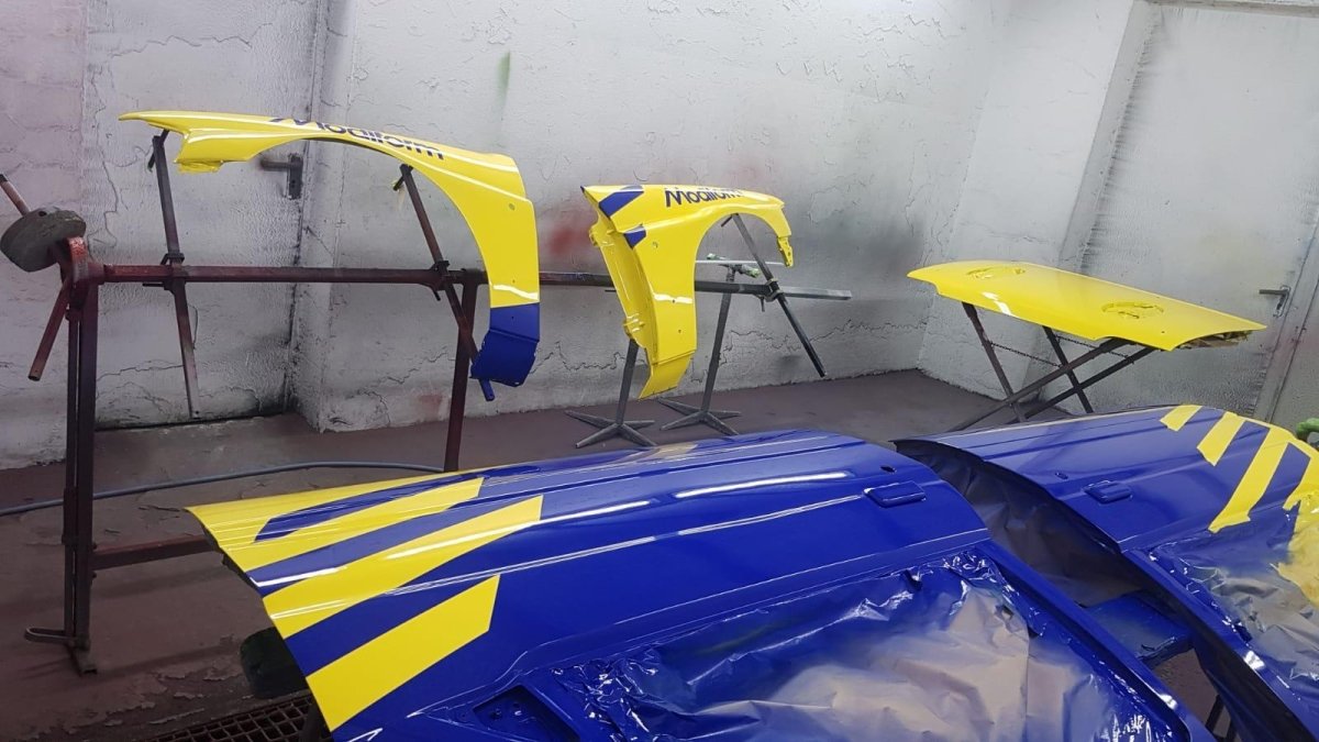 Ford Escort Cosworth WRC Michelin Pilot Painted Livery - Giacomo Baj