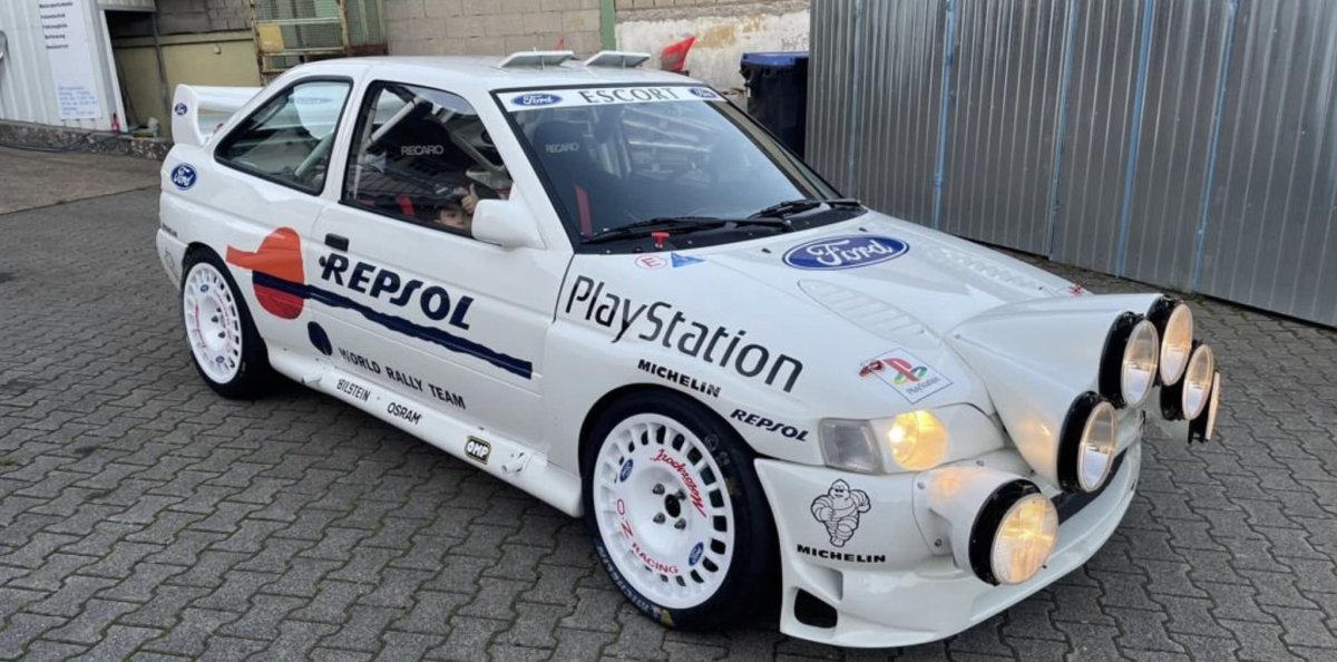 Ford Escort Cosworth WRC Repsol Test Car Livery - Giacomo Baj