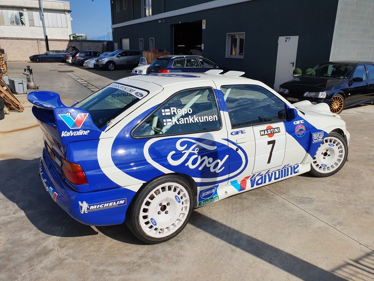 Ford Escort Cosworth WRC Valvoline Painted Livery - Giacomo Baj