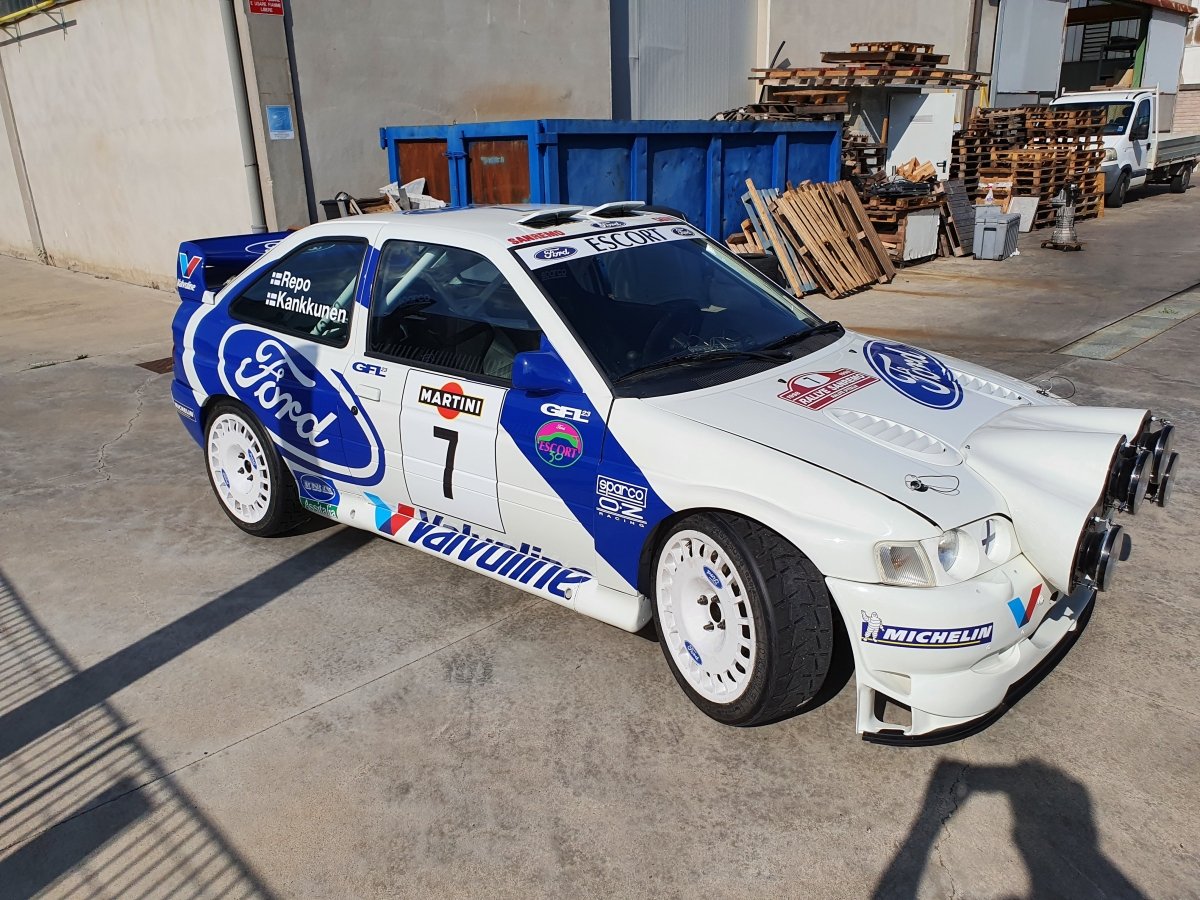 Ford Escort Cosworth WRC Valvoline Painted Livery - Giacomo Baj