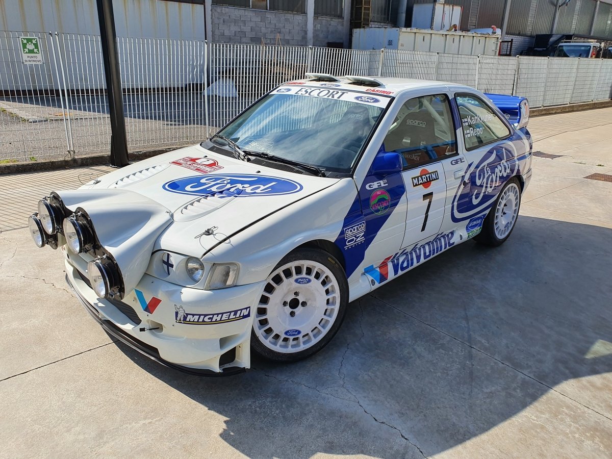 Ford Escort Cosworth WRC Valvoline Painted Livery - Giacomo Baj