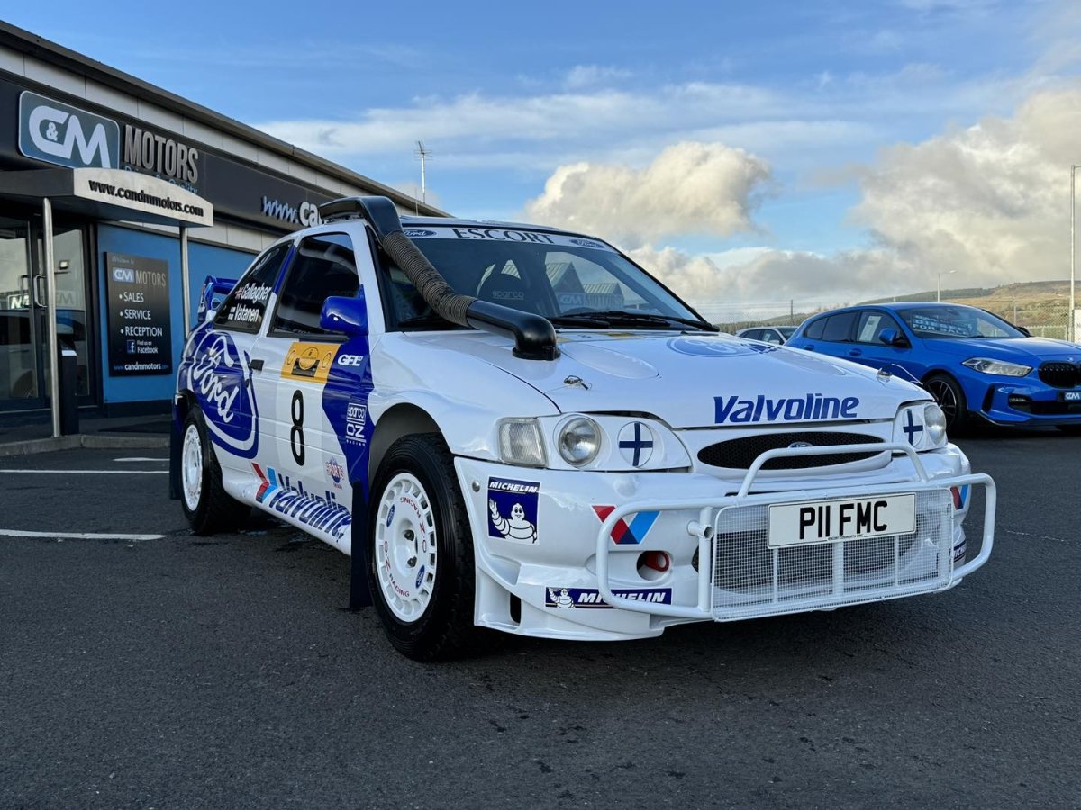 Ford Escort Cosworth WRC Valvoline Safari Painted Livery - Giacomo Baj