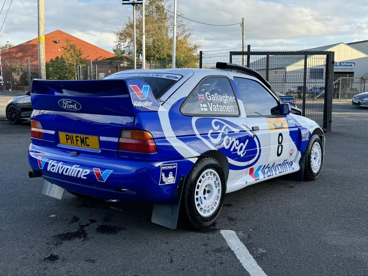 Ford Escort Cosworth WRC Valvoline Safari Painted Livery - Giacomo Baj