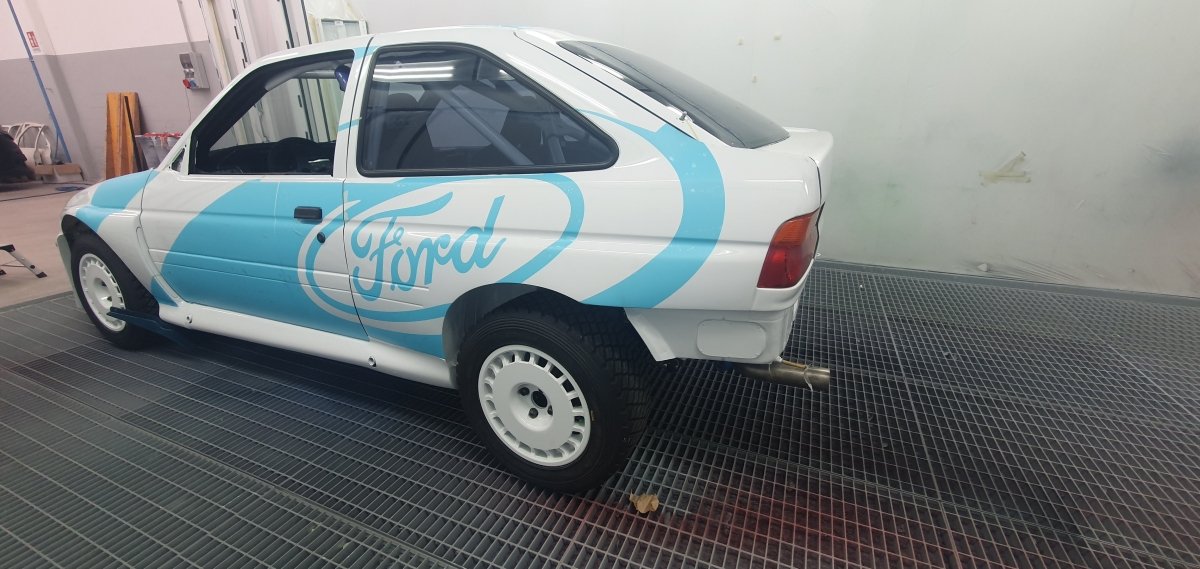 Ford Escort Cosworth WRC Valvoline Safari Painted Livery - Giacomo Baj
