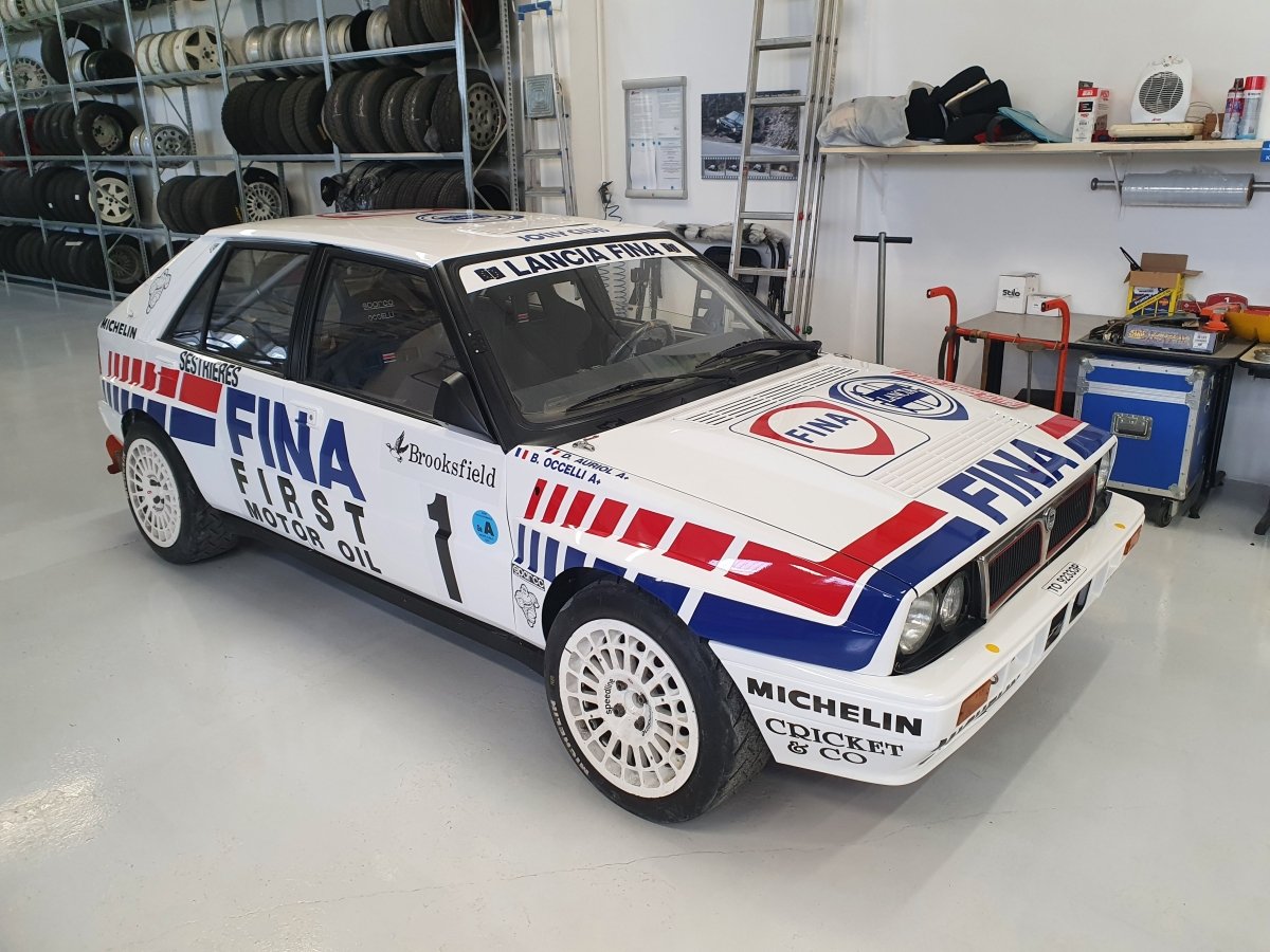 Lancia Delta HF Integrale 16v Fina Painted Livery - Giacomo Baj