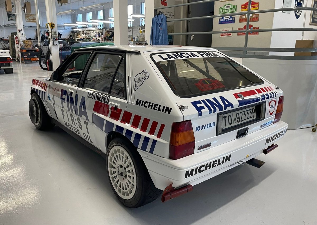 Lancia Delta HF Integrale 16v Fina Painted Livery - Giacomo Baj