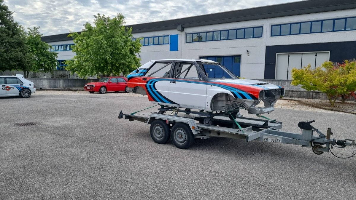 Lancia Delta HF Integrale 16v Martini Gr.A Painted Livery - Giacomo Baj