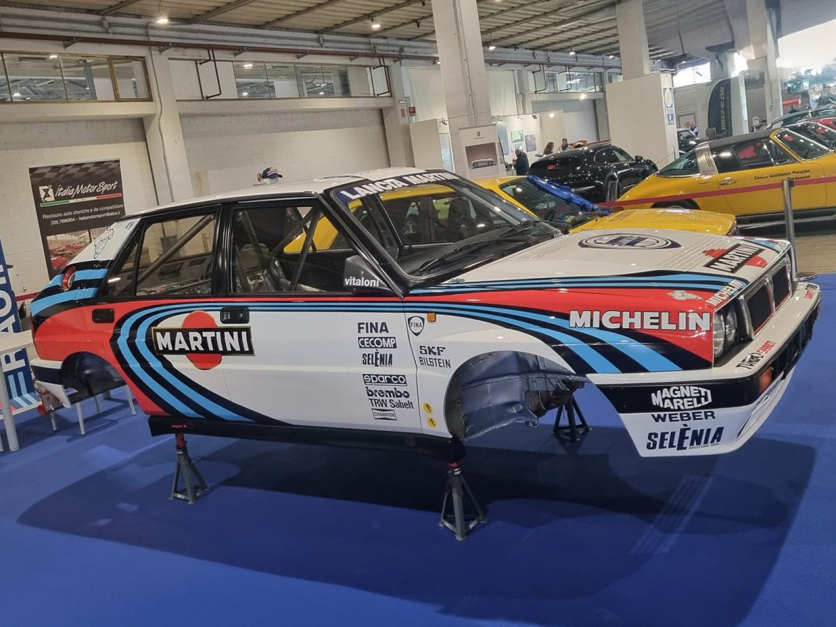 Lancia Delta HF Integrale 16v Martini Gr.A Painted Livery - Giacomo Baj