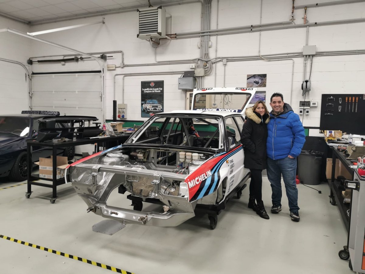 Lancia Delta HF Integrale 16v Martini Gr.A Painted Livery - Giacomo Baj