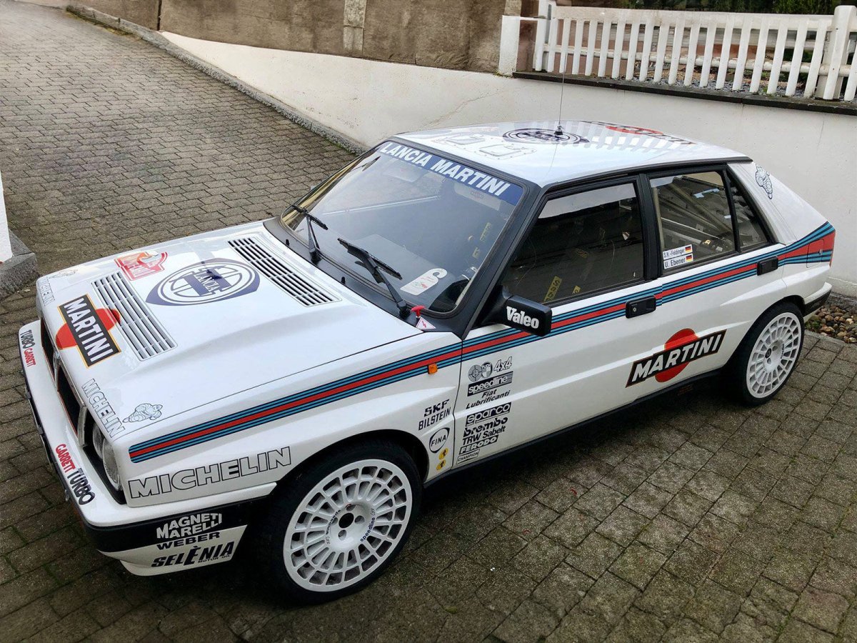 Lancia Delta HF Integrale 16v Martini Gr.A Test Car Livery - Giacomo Baj